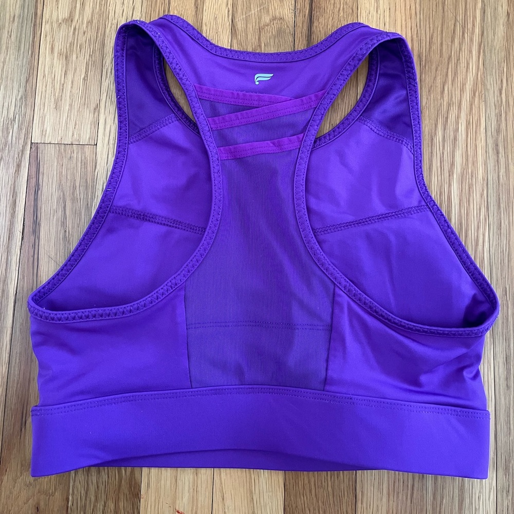 Fabletics Purple Sports Bra